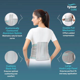 Tynor Contoured L.S Belt L.01 - Back Support for Pain Relief