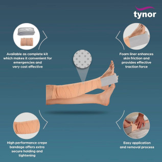 Tynor Skin Traction Set (PUF Liner) G-01
