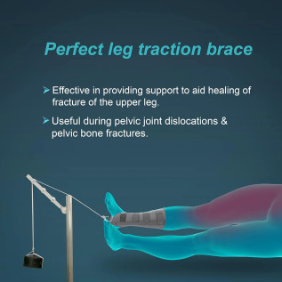 Tynor Leg Traction Brace G-05 | Adjustable Orthopedic Leg Support | Pain Relief & Stability | Durable & Comfortable for Recovery