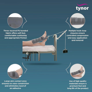 Tynor Leg Traction Brace G-05 | Adjustable Orthopedic Support