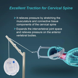 Tynor C.T Kit (Sleeping) With Weight Bag G-26 – Cervical Traction for Neck Pain Relief