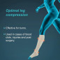 Tynor Compression Garment Leg Below Knee (Open Toe) Pair L-80