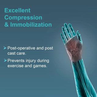 Tynor Wrist Brace With Thumb E-06 – Supports Wrist & Thumb | Pain Relief | Comfortable Fit | Adjustable Compression