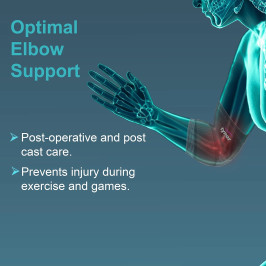Tynor Elbow Support E-11 | Compression Brace for Pain Relief, Tennis Elbow, Joint Pain & Injury Recovery - All Sizes