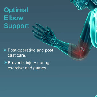Tynor Elbow Support E-11 | Compression Brace for Pain Relief, Tennis Elbow, Joint Pain & Injury Recovery - All Sizes