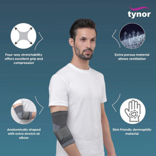 Tynor Elbow Support E-11 – Pain Relief & Joint Protection
