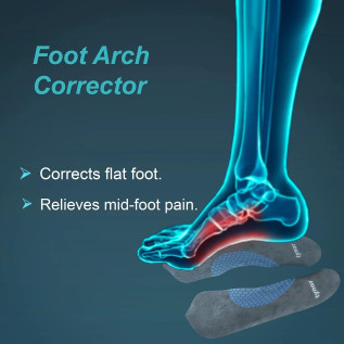 Tynor Medial Arch Orthosis (Pair) K-10 | Relieves Flat Foot Pain,