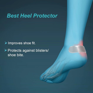 Tynor Heel Protector – Soft Heel Cushion for Injury Relief