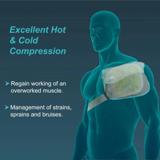 Tynor Hot & Cold Pack L-44 for Pain Relief, Swelling, Injuries, Muscle & Joint Pain