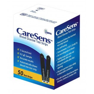 CareSens II Blood Glucose Monitoring Test Strips-Pack of 50