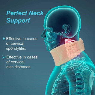 Tynor Collar Soft – Neck Support for Cervical Pain Relief
