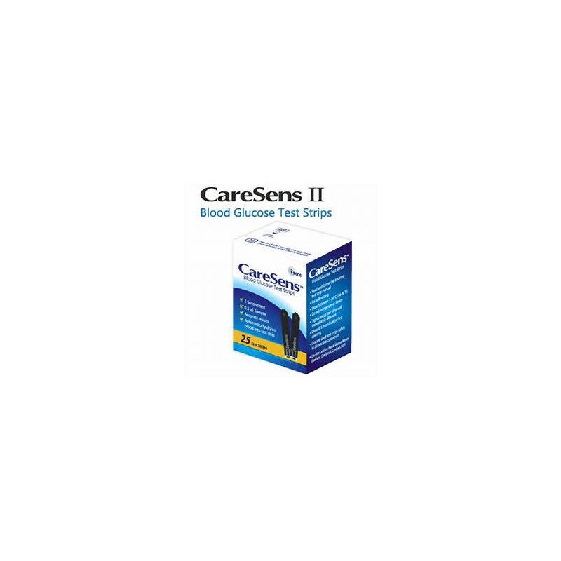 CareSens II Blood Glucose Monitoring Test Strips-Pack of 50