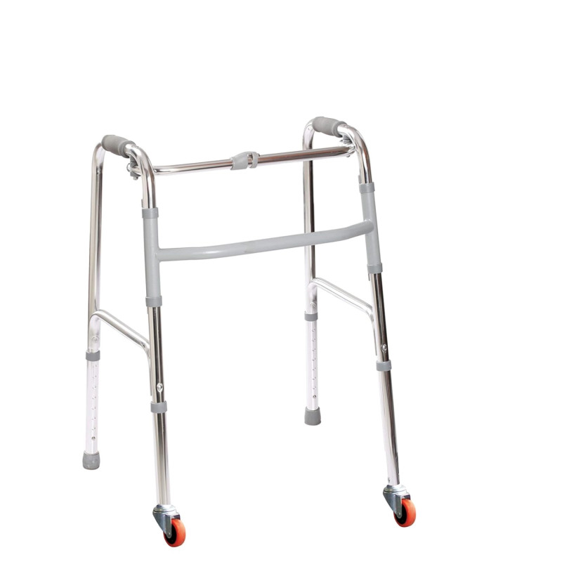 Tynor Walker Invalid's L-28 Lightweight Foldable Walking Aid for Elderly, Disabled & Patients | Height Adjustable Aluminum Frame Tynor Walker Invalid's L-28 Lightweight Foldable Walking Aid for Elderly, Disabled & Patients | Height Adjustable Aluminum Frame