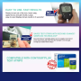 Contour Plus blood sugar monitor with 25 strips