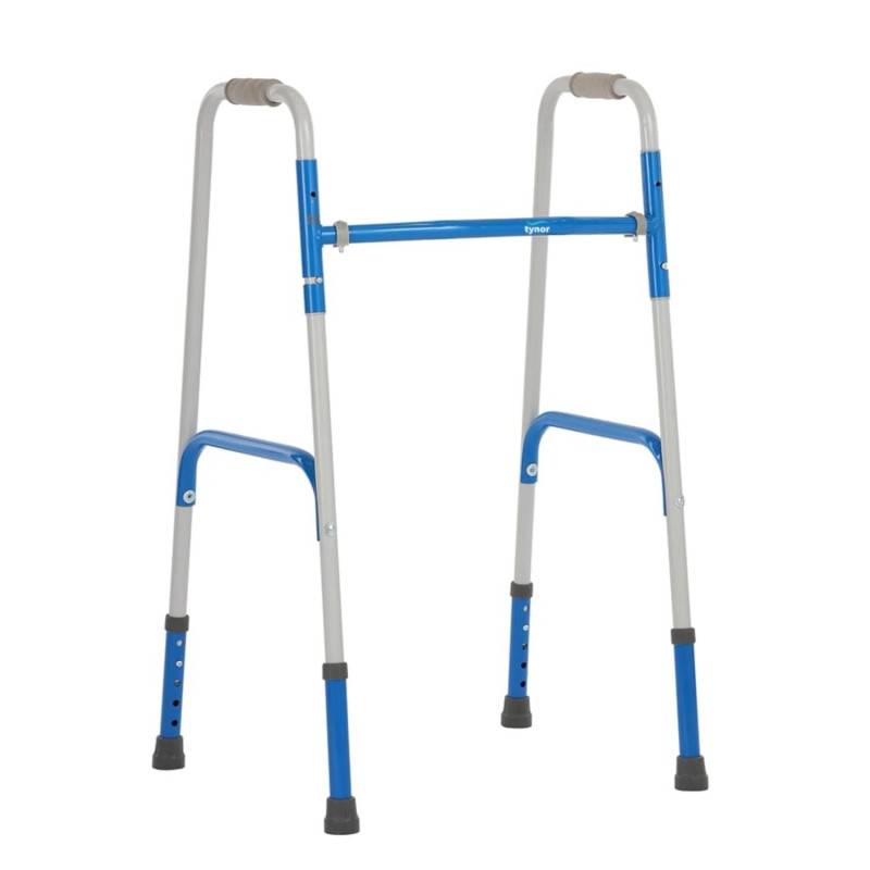 Tynor Walker Foldable Ergo L-37 for Elderly, Physio Support, Height Adjustable, Lightweight, Easy Folding Mobility Aid Tynor Walker Foldable Ergo L-37 for Elderly, Physio Support, Height Adjustable, Lightweight, Easy Folding Mobility Aid