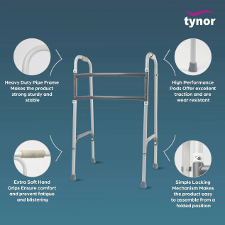 Tynor Walker Foldable Ergo L-37 – Lightweight Mobility Aid