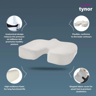 Tynor Ortho Cushion Seat – Back Pain & Tailbone Relief