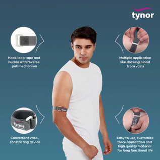 Tynor Tourniquet L-01 – Vein Compression for Medical Use