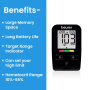 Glucometer with 10 Strips – Beurer GL 22