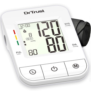Dr Trust (USA) Fully Automatic Icheck Digital Blood Pressure BP Monitor Machine with Mdi Technology- 116
