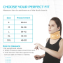 Soft neck brace without chin support by Vissco