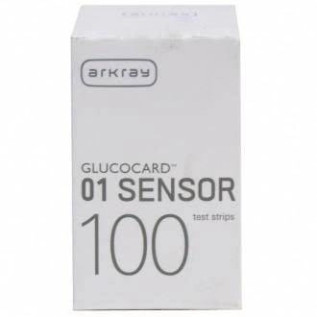 Glucocard 01 Sensor 100 Glucometer Strips