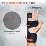 Inguinal hernia brace with boxer design