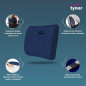 Tynor Lumbo-Back Rest Urbane L-92 Orthopedic Support for Office, Car & Home | Posture Correction & Back Pain Relief Tynor Lumbo-Back Rest Urbane L-92 Orthopedic Support for Office, Car & Home | Posture Correction & Back Pain Relief