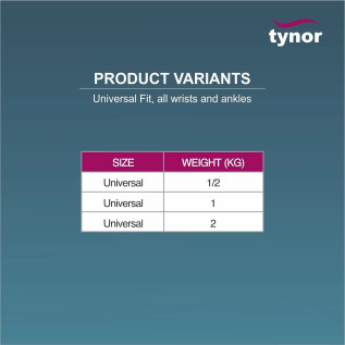 Tynor Weigh Cuff H-01 – Adjustable Cuff for Accurate Limb Weight