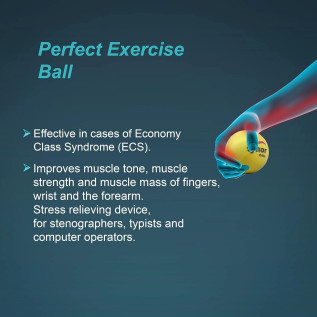Tynor Exercising Ball PU H-05 – Hand & Wrist Strength Tool
