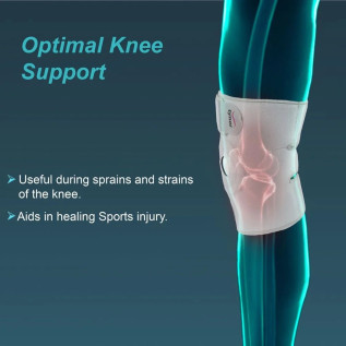 : Knee Wrap for Pain Relief - Tynor Knee Wrap (Neo) J-05 for Support & Comfort