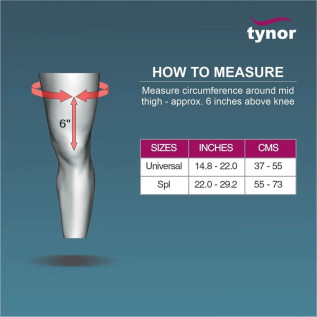Knee Wrap for Pain Relief - Tynor Knee Wrap (Neo) J-05