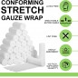 Rolled Bandage 10cm x 3mtr – Super Fine Quality | Soft, Absorbent & Skin-Friendly Medical Dressing for Wounds & First Aid Rolled Bandage 10cm x 3mtr – Super Fine Quality | Soft, Absorbent & Skin-Friendly Medical Dressing for Wounds & First Aid