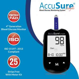 Glucometer Accusure Simple: Easy, Accurate