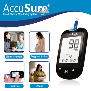 Glucometer Accusure Simple: Easy, Accurate