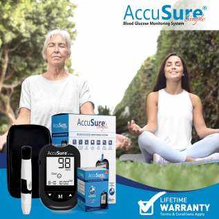 Glucometer Accusure Simple: Easy, Accurate