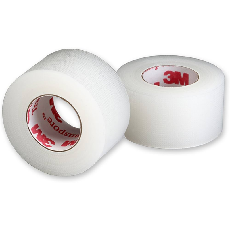 3M Transpore 2.50cm x 9.1mtr (1 inch) – Transparent, Hypoallergenic, Breathable Surgical Tape for Secure Dressings 3M Transpore 2.50cm x 9.1mtr (1 inch) – Transparent, Hypoallergenic, Breathable Surgical Tape for Secure Dressings