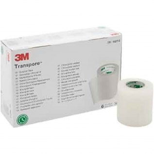 3M Transpore Tape 5cm – Breathable Transparent Surgical Tape