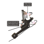 Vissco Dynamic wrist and finger splint for left hand