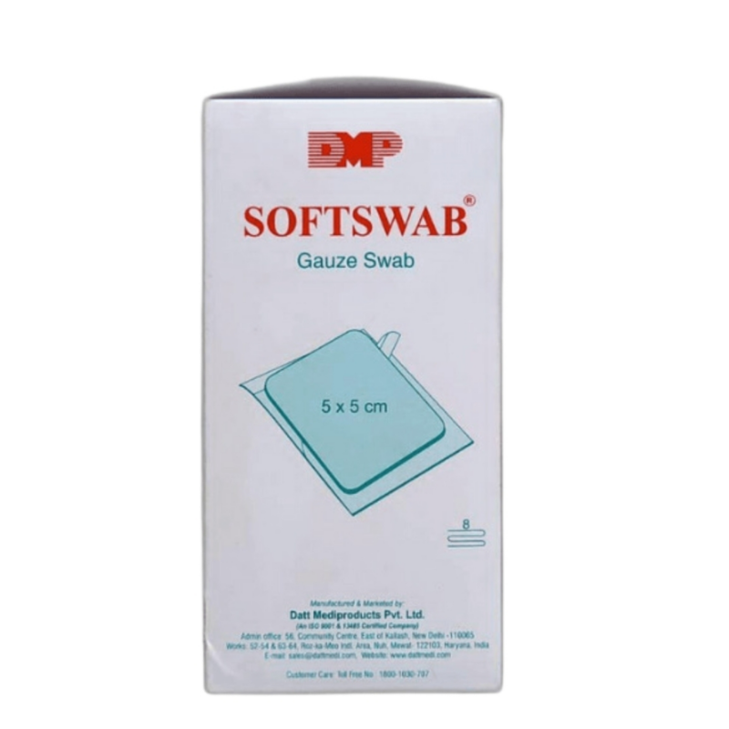 Datt Medi Softswab 5cm x 5cm – Sterile Gauze Swabs Datt Medi Softswab 5cm x 5cm – Sterile Gauze Swabs