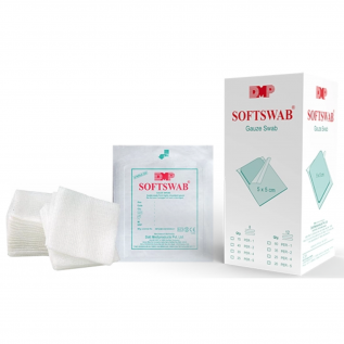 Datt Medi Softswab 5cm x 5cm – Sterile Gauze Swabs