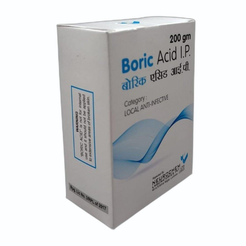 Neurochem Boric Acid IP Local Anti-Infective for Skin, Eyes, and Ears | Antiseptic Solution for Infection and Irritation Relief Neurochem Boric Acid IP Local Anti-Infective for Skin, Eyes, and Ears | Antiseptic Solution for Infection and Irritation Relief