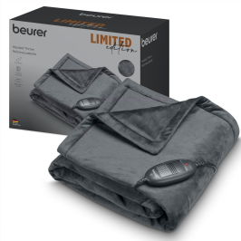 Beurer HD 74 Cosy Taupe – Soft Heated Over-Blanket for Warmth and Relaxation | Premium Beurer Heated Over-Blanket