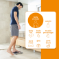 Beurer BF 195 Diagnostic Scale – Sleek Smart Body Analyzer with Body Fat, BMI, Muscle & Water Percentage Tracking Beurer BF 195 Diagnostic Scale – Sleek Smart Body Analyzer with Body Fat, BMI, Muscle & Water Percentage Tracking