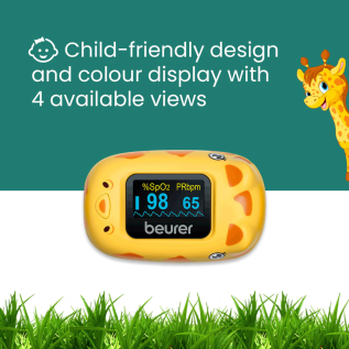 Beurer PO 13 Kids Pulse Oximeter for pediatric care
