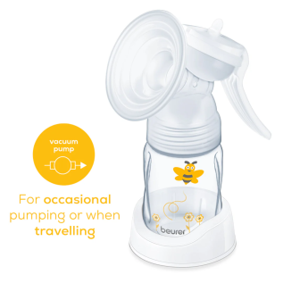 Beurer BY 15 Manual Breast Pump – Efficient Handheld Breastfeeding Pump for Comfortable Milk Expression