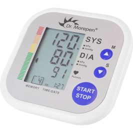 Dr. Morepen BP-02 Automatic Blood Pressure Monitor front view