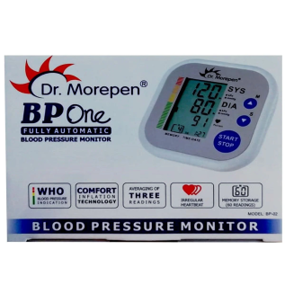 Hypertension indicator on Dr. Morepen BP-02 Digital Blood Pressure Monitor