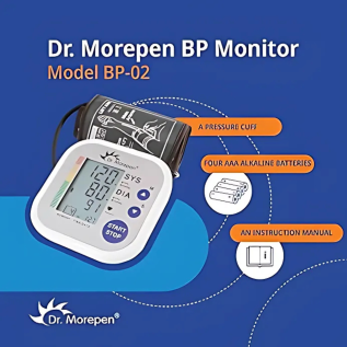 Dr. Morepen BP-02 Automatic Blood Pressure Monitor | BP Machine