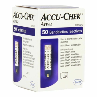 AccuChek Aviva 50 Test Strips blood glucose strips